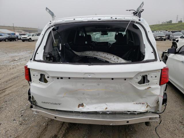 5FNRL6H92NB047298 - 2022 HONDA ODYSSEY ELITE Սպիտակ լուսանկար 6