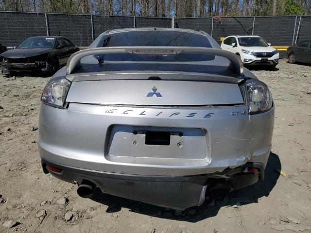 4A3AK34TX9E032844 - 2009 MITSUBISHI ECLIPSE GT SILVER photo 6