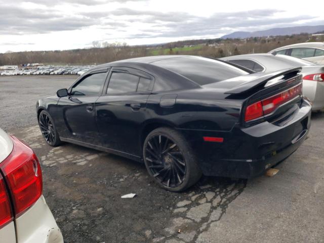 2C3CDXBG2DH554425 - 2013 DODGE CHARGER SE BLACK photo 2