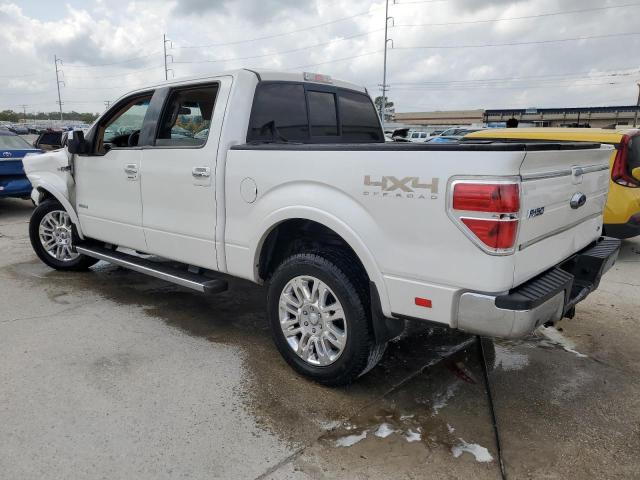 1FTFW1ET9EFA23945 - 2014 FORD F150 SUPERCREW WHITE photo 2