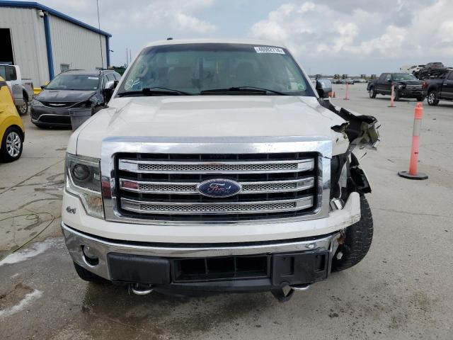 1FTFW1ET9EFA23945 - 2014 FORD F150 SUPERCREW WHITE photo 5