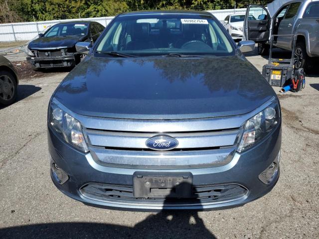 3FAHP0CG0CR383746 - 2012 FORD FUSION SEL BLUE photo 5