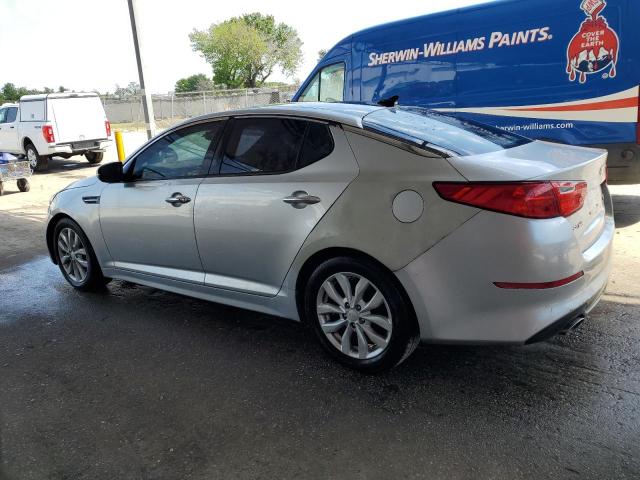 5XXGN4A76FG434501 - 2015 KIA OPTIMA EX SILVER photo 2