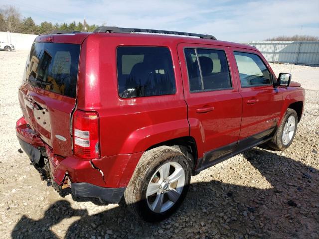 1C4NJRFB9GD608828 - 2016 JEEP PATRIOT LATITUDE BURGUNDY photo 3