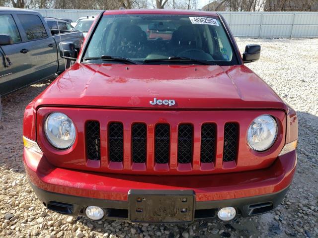 1C4NJRFB9GD608828 - 2016 JEEP PATRIOT LATITUDE BURGUNDY photo 5