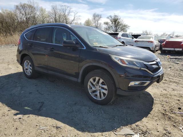 5J6RM4H70FL038897 - 2015 HONDA CR-V EXL BLACK photo 4