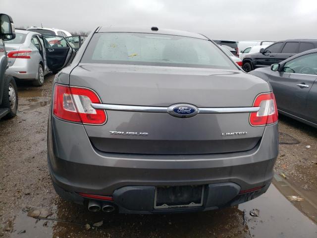 1FAHP2FW4CG114445 - 2012 FORD TAURUS LIMITED GRAY photo 6