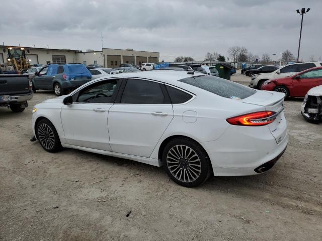 3FA6P0D99JR168452 - 2018 FORD FUSION TITANIUM/PLATINUM WHITE photo 2