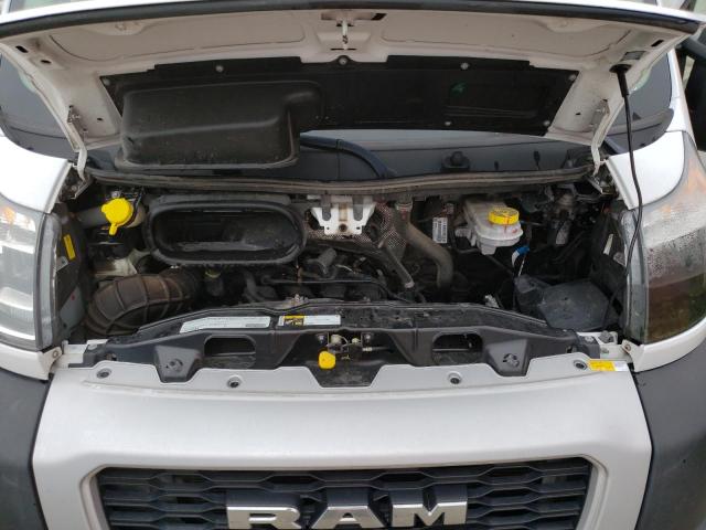 3C6ERVDG5ME508856 - 2021 RAM PROMASTER 2500 HIGH თეთრი ფოტო 11