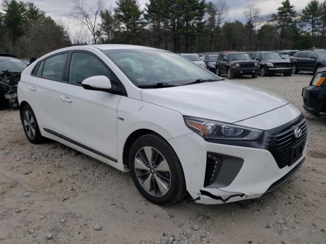 KMHC65LD5KU169297 - 2019 HYUNDAI IONIQ WHITE photo 4