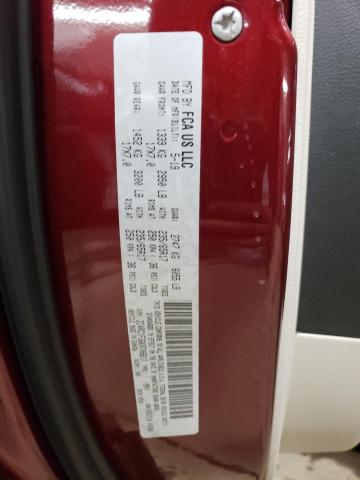 2C4RC1FG6KR706617 - 2019 CHRYSLER PACIFICA TOURING PLUS Bordo foto 13