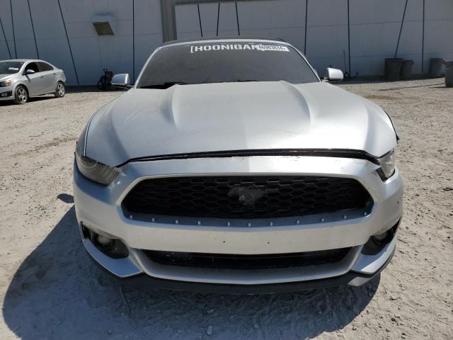 1FATP8EM2F5371908 - 2015 FORD MUSTANG SILVER photo 5