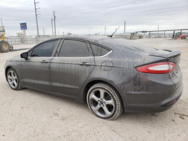 3FA6P0H78GR305253 - 2016 FORD FUSION SE GRAY photo 2