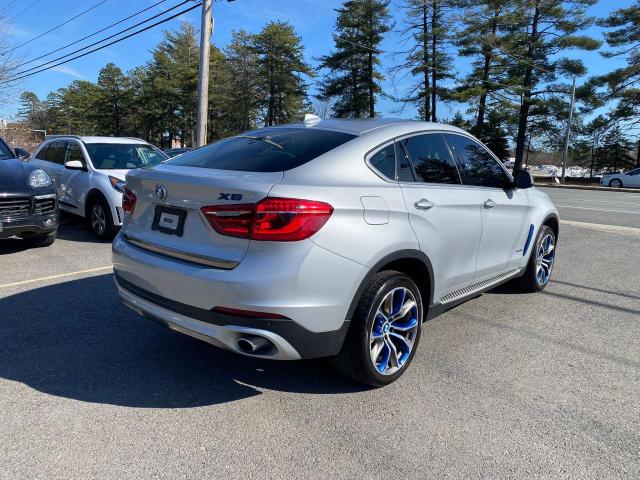 5UXKU2C50F0N77960 - 2015 BMW X6 XDRIVE35I SILVER photo 3