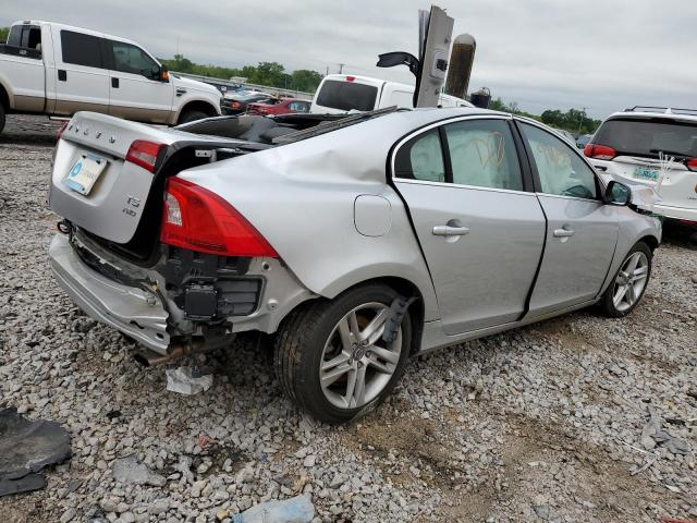 YV1612TD4F1306942 - 2015 VOLVO S60 PLATINUM SILVER photo 3