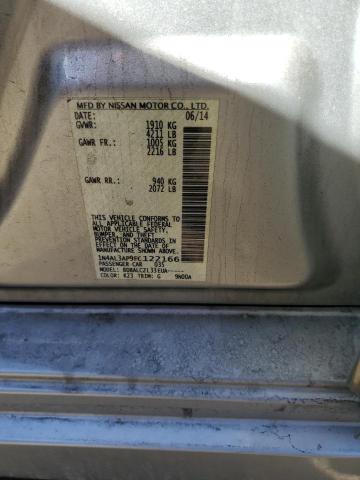 1N4AL3AP9FC122166 - 2015 NISSAN ALTIMA 2.5 SILVER photo 12