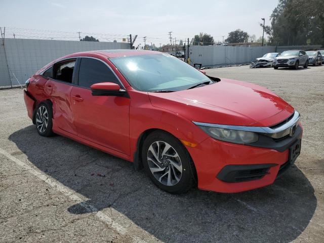 2HGFC2F75GH518579 - 2016 HONDA CIVIC EX RED photo 4