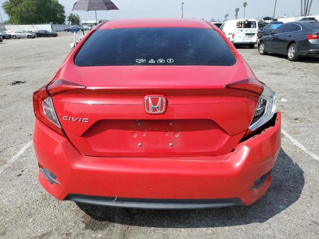 2HGFC2F75GH518579 - 2016 HONDA CIVIC EX RED photo 6