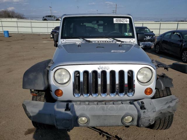 1J8GB39187L157069 - 2007 JEEP WRANGLER X SILVER photo 5