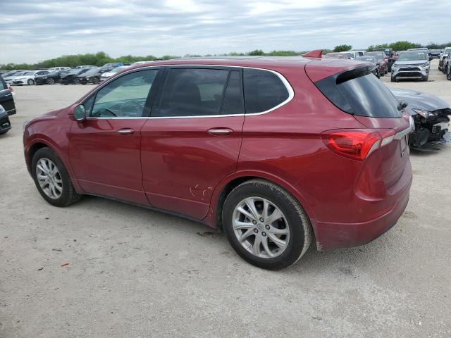 LRBFXBSA1LD125737 - 2020 BUICK ENVISION PREFERRED Tünd qırmızı foto 2
