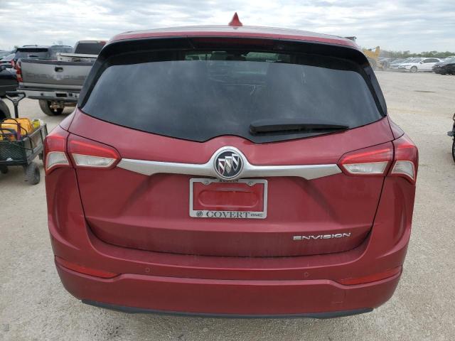 LRBFXBSA1LD125737 - 2020 BUICK ENVISION PREFERRED Tünd qırmızı foto 6
