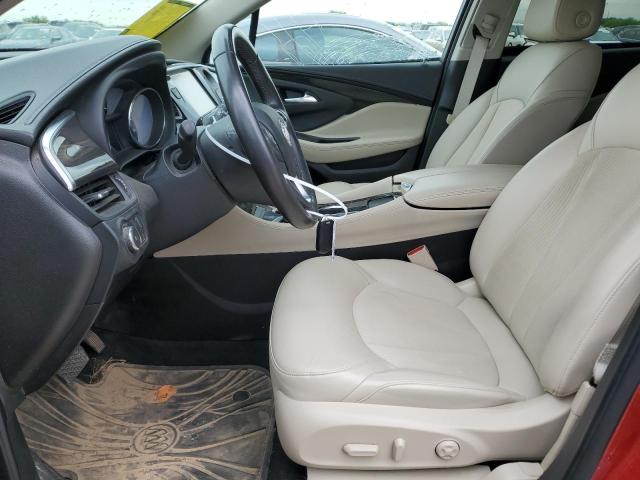 LRBFXBSA1LD125737 - 2020 BUICK ENVISION PREFERRED Tünd qırmızı foto 7