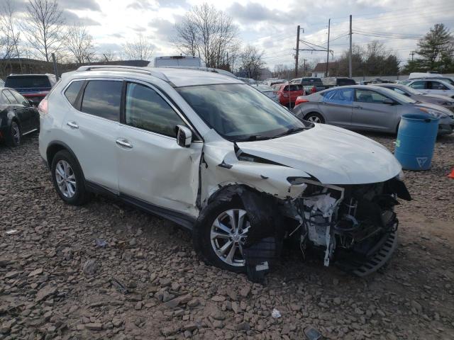 KNMAT2MV7GP657683 - 2016 NISSAN ROGUE S WHITE photo 4