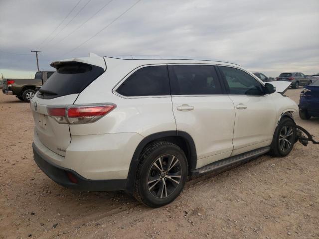 5TDJKRFH7GS329284 - 2016 TOYOTA HIGHLANDER XLE 白色 照片 3