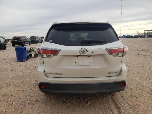 5TDJKRFH7GS329284 - 2016 TOYOTA HIGHLANDER XLE 白色 照片 6