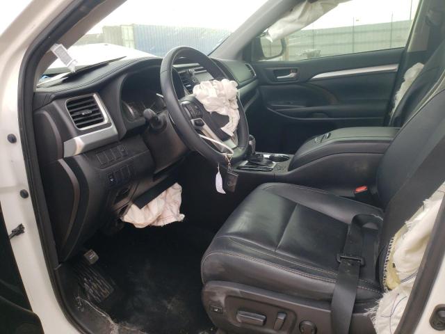 5TDJKRFH7GS329284 - 2016 TOYOTA HIGHLANDER XLE 白色 照片 7