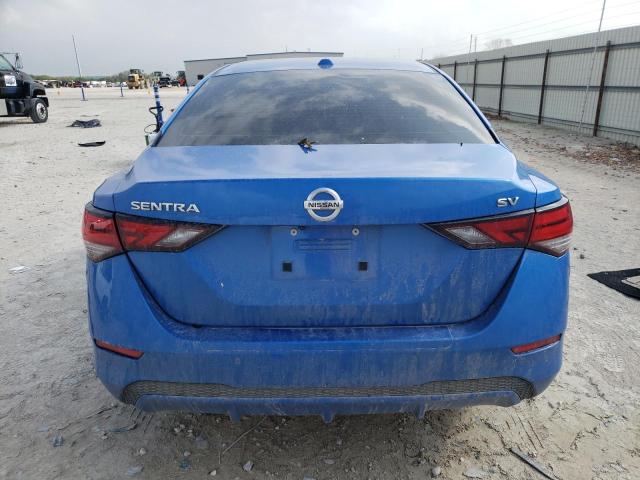 3N1AB8CV0PY302699 - 2023 NISSAN SENTRA SV BLUE photo 6