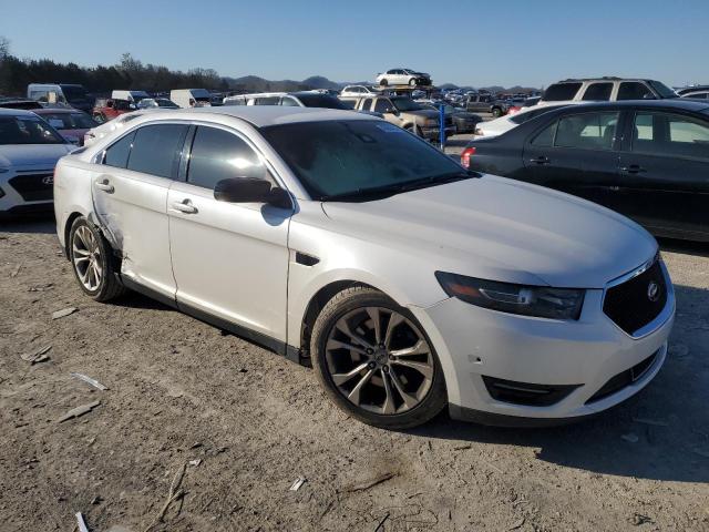 1FAHP2KT0DG161596 - 2013 FORD TAURUS SHO WHITE photo 4