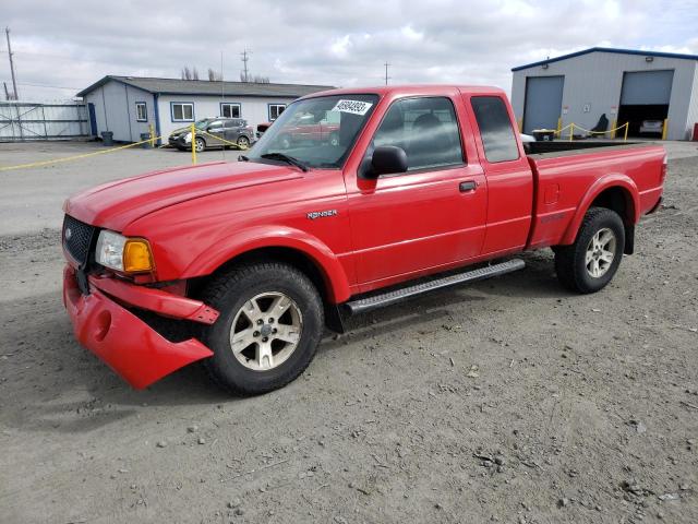 1FTZR45E52PB75685 - 2002 FORD RANGER SUPER CAB RED photo 1