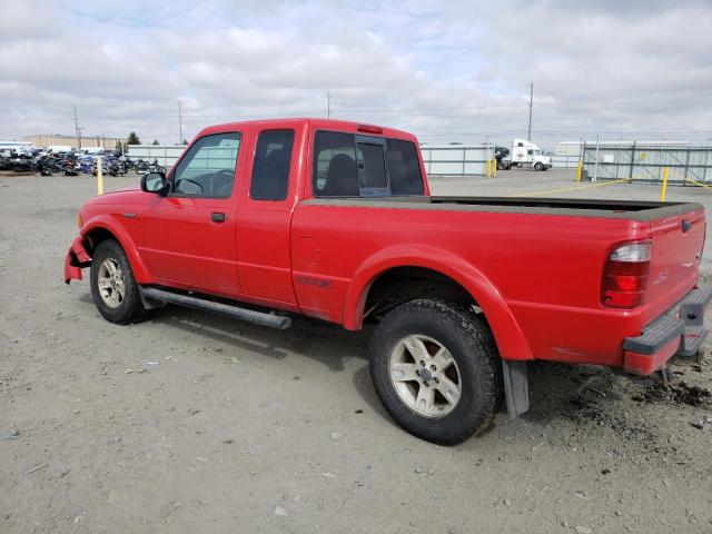 1FTZR45E52PB75685 - 2002 FORD RANGER SUPER CAB RED photo 2