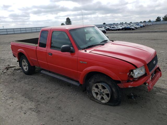 1FTZR45E52PB75685 - 2002 FORD RANGER SUPER CAB RED photo 4