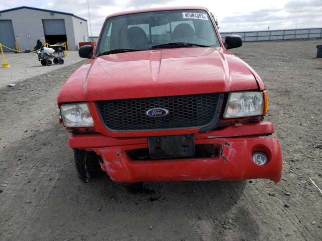 1FTZR45E52PB75685 - 2002 FORD RANGER SUPER CAB RED photo 5
