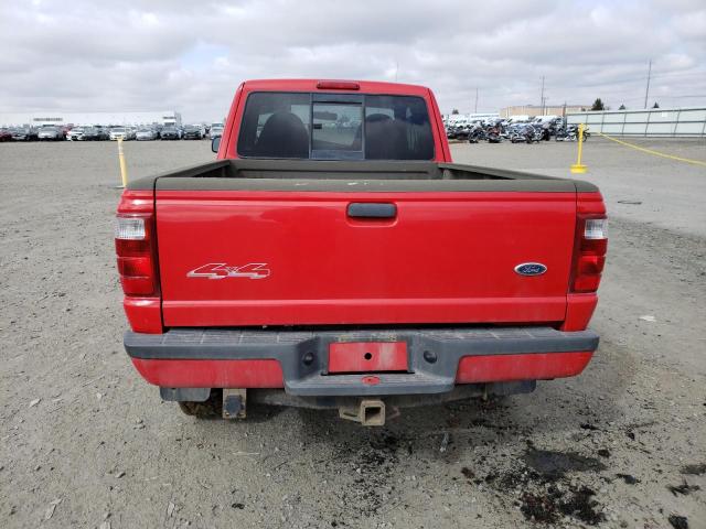 1FTZR45E52PB75685 - 2002 FORD RANGER SUPER CAB RED photo 6