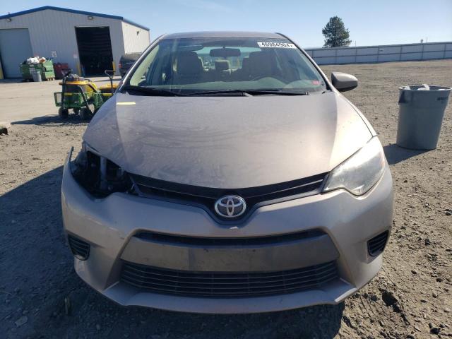 5YFBPRHE0FP222335 - 2015 TOYOTA COROLLA ECO GRAY photo 5