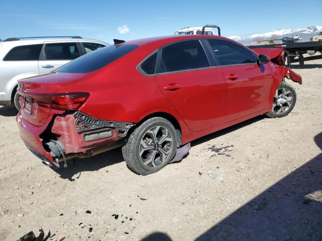 3KPF24AD5KE060041 - 2019 KIA FORTE FE RED photo 3