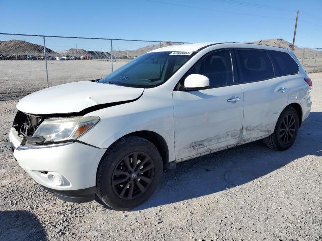 5N1AR2MN9EC728638 - 2014 NISSAN PATHFINDER S WHITE photo 1