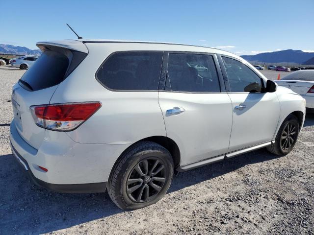 5N1AR2MN9EC728638 - 2014 NISSAN PATHFINDER S WHITE photo 3