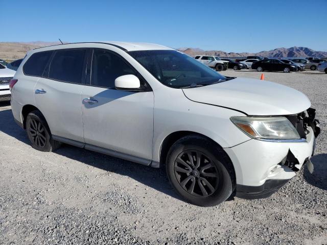 5N1AR2MN9EC728638 - 2014 NISSAN PATHFINDER S WHITE photo 4