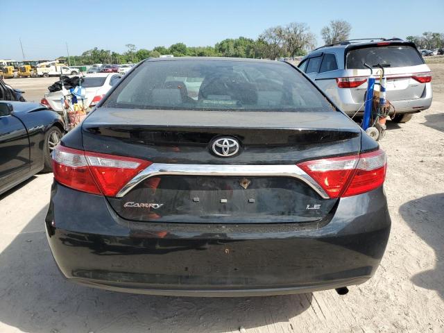 4T4BF1FK3FR472458 - 2015 TOYOTA CAMRY LE BLACK photo 6