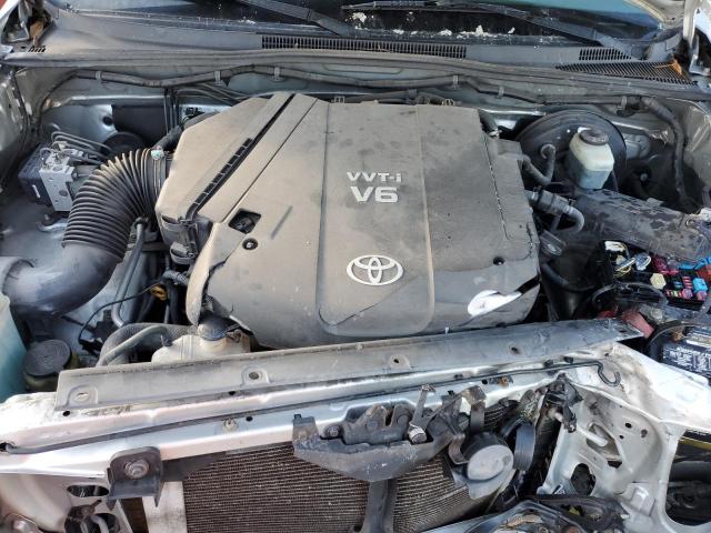 3TMJU62N86M025951 - 2006 TOYOTA TACOMA DOUBLE CAB PRERUNNER SILVER photo 11