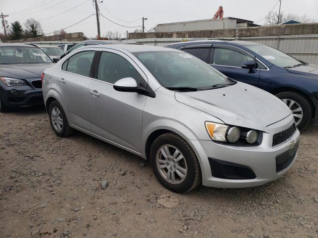 1G1JC5SH9E4201643 - 2014 CHEVROLET SONIC LT SILVER photo 4