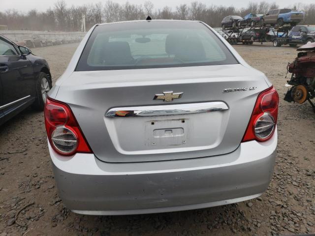 1G1JC5SH9E4201643 - 2014 CHEVROLET SONIC LT SILVER photo 6