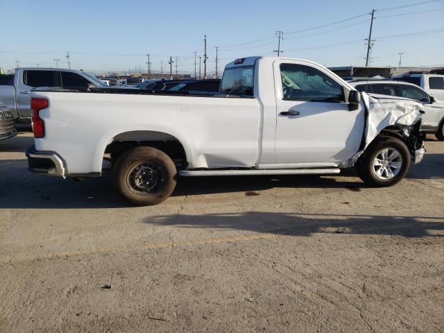 3GCNAAEDXPG323594 - 2023 CHEVROLET SILVERADO C1500 WHITE photo 3