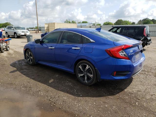 19XFC1F96HE023248 - 2017 HONDA CIVIC TOURING BLUE photo 2