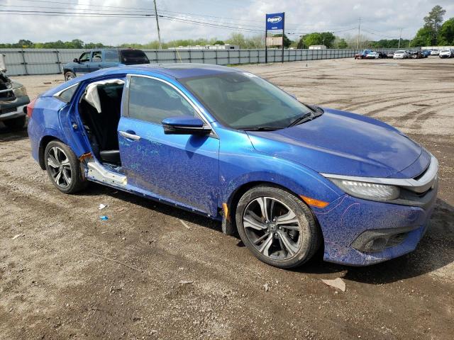 19XFC1F96HE023248 - 2017 HONDA CIVIC TOURING BLUE photo 4