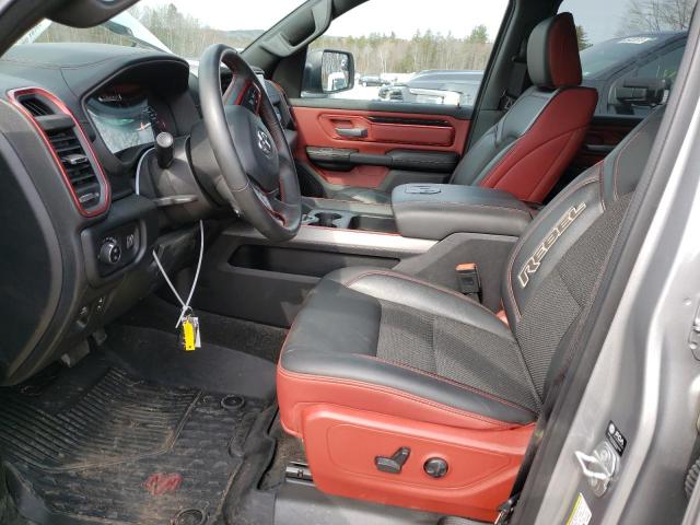 1C6SRFLT0NN208906 - 2022 RAM 1500 REBEL SILVER photo 7